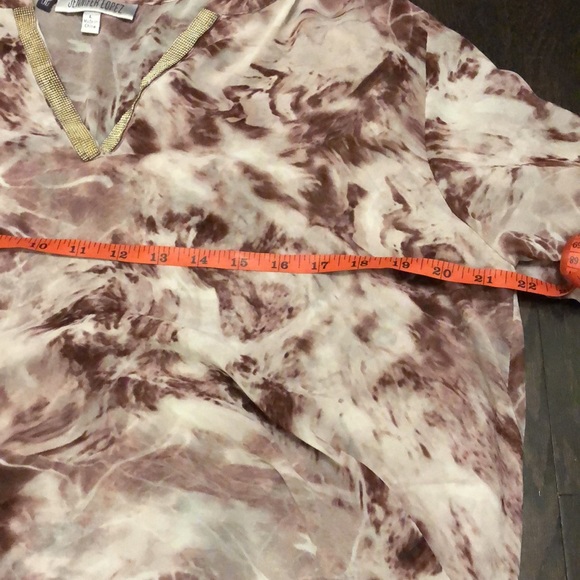 Jennifer Lopez chiffon top - Picture 7 of 9